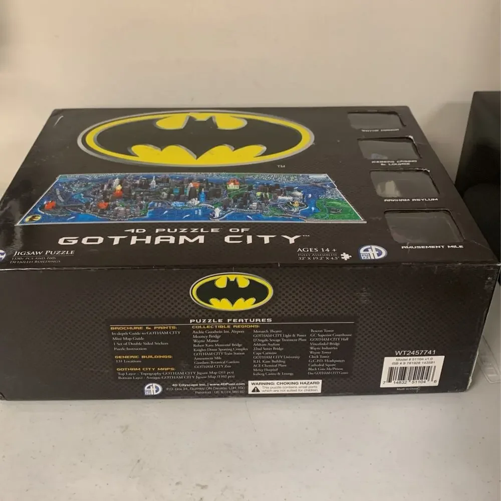 4D Gotham City Puzzle